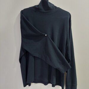 LL Bean Women's Turtle Neck Shirt Navy Size 3XL - Long Sleeve Casual